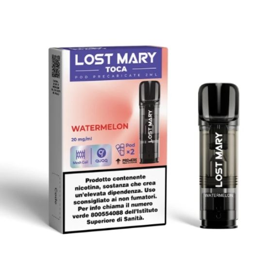 Picture of ELFBAR LOSTMARY TOCA RIC. POD 1x2pz 20mg/ml WATERMELON - PLN012188