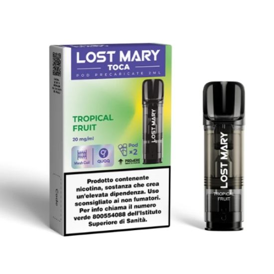 Immagine di ELFBAR LOSTMARY TOCA RIC. POD 1x2pz 20mg/ml TROPICAL FRUIT - PLN012186