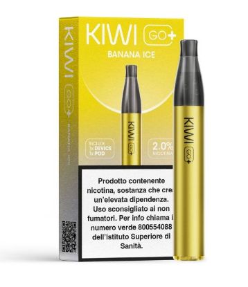 Picture of KIWI GO PLUS STARTER KIT + POD 1pz BANANA ICE 2ml 20mg/ml - PLN012771