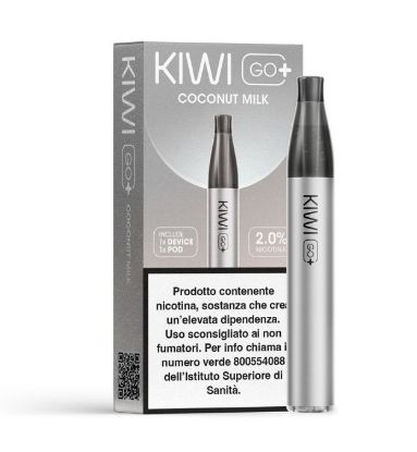 Picture of KIWI GO PLUS STARTER KIT + POD 1pz COCONUT MILK 2ml 20mg/ml - PLN012774