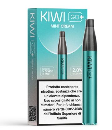 Picture of KIWI GO PLUS STARTER KIT + POD 1pz MINT CREAM 2ml 20mg/ml - PLN012776