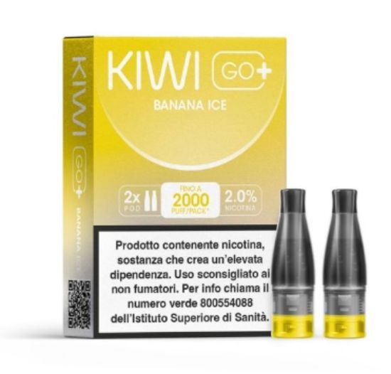 Picture of KIWI GO PLUS POD 1x2pz BANANA ICE 2ml 20mg/ml - PLN012785