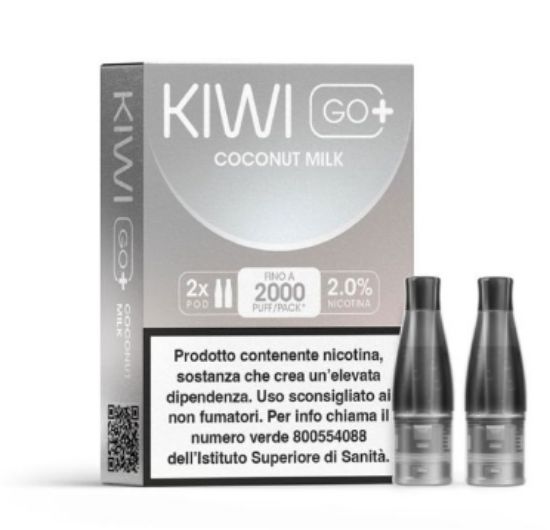 Picture of KIWI GO PLUS POD 1x2pz COCONUT MILK 2ml 20mg/ml - PLN012788