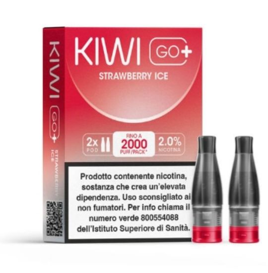 Immagine di KIWI GO PLUS POD 1x2pz STRAWBERRY ICE 2ml 20mg/ml - PLN012791