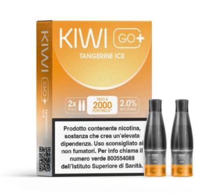 Immagine di KIWI GO PLUS POD 1x2pz TANGERINE ICE 2ml 20mg/ml - PLN012792