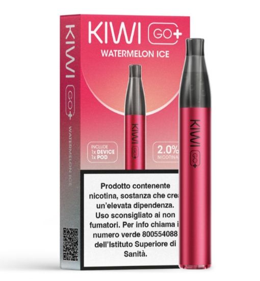 Picture of KIWI GO PLUS STARTER KIT + POD 1pz WATERMELON ICE 2ml 20mg/ml - PLN012770