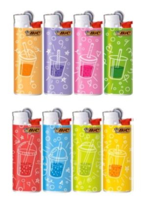 Immagine di ACCENDINO BIC MINI J25 PIETRINA 50pz BUBBLE TEA