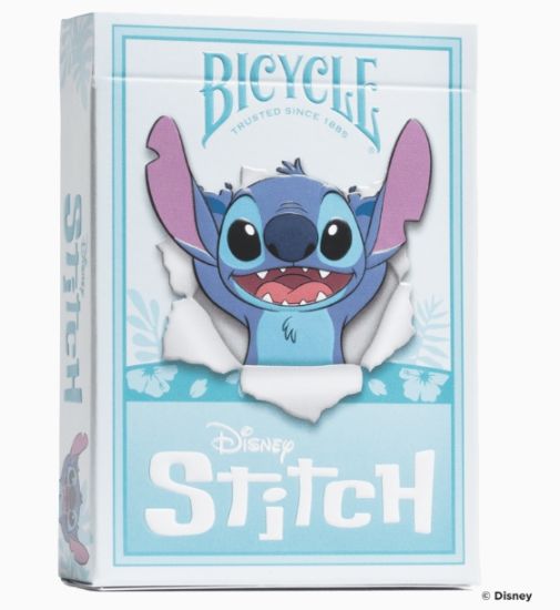 Immagine di CARTE DA POKER BICYCLE 1pz Bicycle Disney Stitch