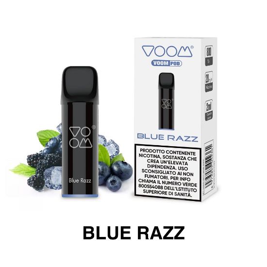 Immagine di VOOM RIC. POD 1pz 20mg/ml BLUE RAZZ - PLN010864