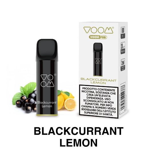 Immagine di VOOM RIC. POD 1pz 20mg/ml BLACKCURRANT LEMON - PLN010865