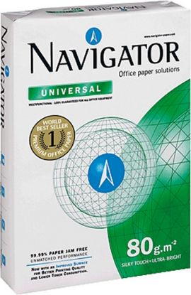 Picture of CARTA A4 21x29 80g 500fg 5pz NAVIGATOR PER FOTOCOPIE