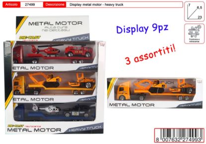 Picture of GIOCHI METAL MOTORS HEAVY TRUCK 1pz