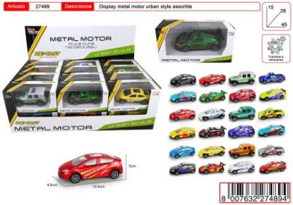 Picture of GIOCHI METAL MOTORS 1:43 URBAN STYLE 1pz