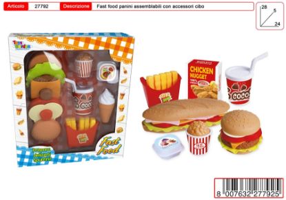 Immagine di GIOCHI SET FAST FOOD