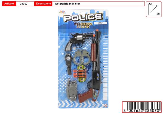 Picture of GIOCHI BLISTER POLICE CON FUCILE