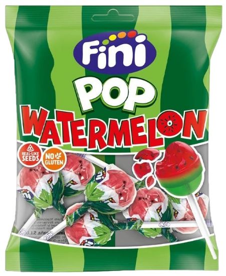 Picture of FINI CHUPA LECCA LECCA BUSTA 80gr 12pz FINIPOP WATERMELON