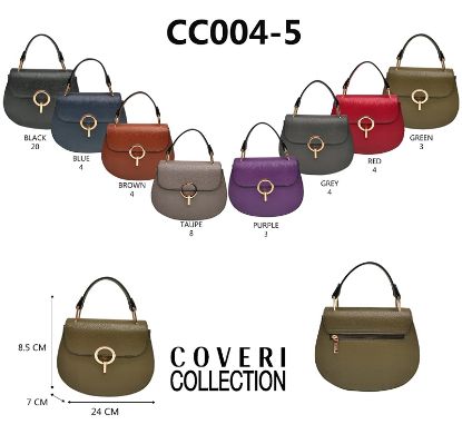 Picture of BORSA COVERI 1pz BROWN W24