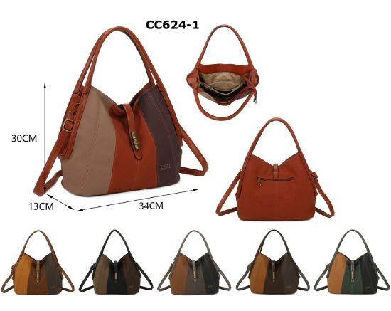 Picture of BORSA COVERI 1pz BROWN W24