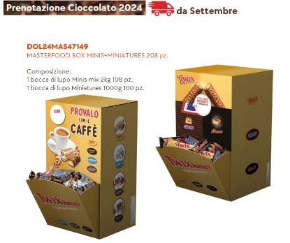 Immagine di MASTERFOOD BOX MINIS + MINIATURES 208pz composto da: