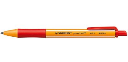 Picture of PENNA SFERA PILOT POINTBALL ROSSO SCATTO 0,5mm 10pz STABILO