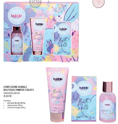 Picture of COFANETTO IL SOLE BUBBLE BOUTIQUE PAMPER TREATS