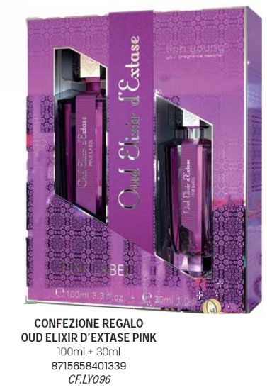 Picture of COFANETTO IL SOLE OUD ELIXIR D'EXTASE PINK EDT