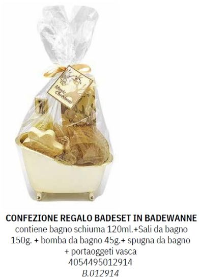 Picture of COFANETTO IL SOLE BADESET IN BADEWANNE (promo)