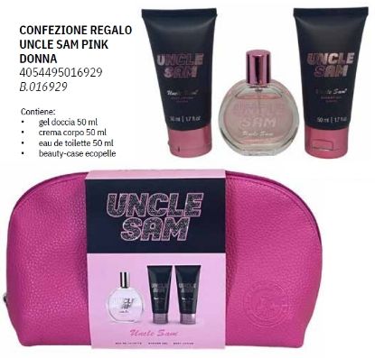 Picture of COFANETTO IL SOLE UNCLE SAM PINK (promo)