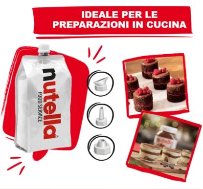 Immagine di FERRERO NUTELLA 1kg 6pz SACCO