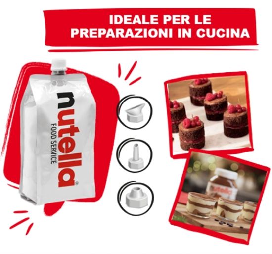 Immagine di FERRERO NUTELLA 1kg 6pz SACCO