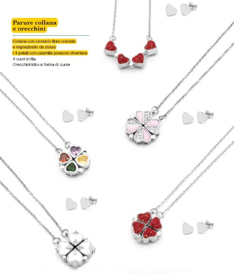 Immagine di COLLANA DONNA NAVIGARE 4pz ASSORTITI + SCATOLA REGALO