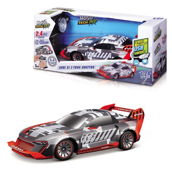 Immagine di GIOCHI AUTO R/C 1:24 STREET PREMIUM 1pz AUDI S1 E-TRON QUATTRO RADIOCOMANDO