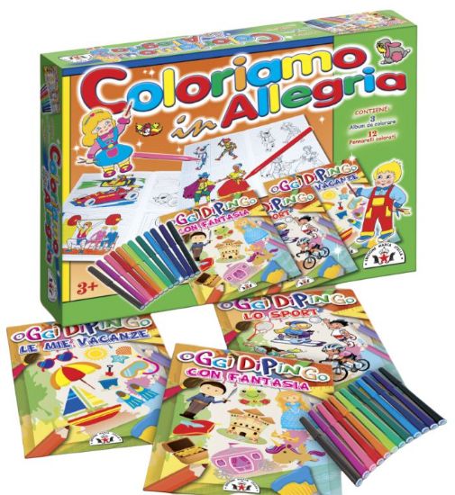 Picture of GIOCHI COLORIAMO IN ALLEGRIA 1pz