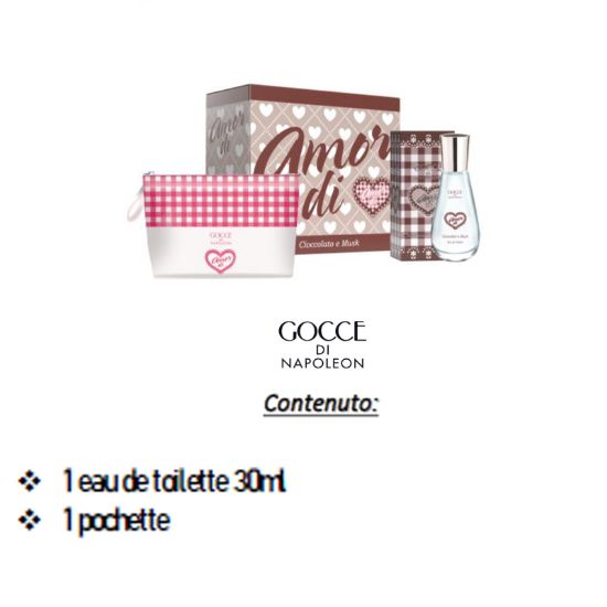 Immagine di COFANETTO GOCCE AMOR CIOCCOL COF etv 30+pochette