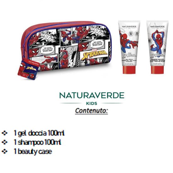 Immagine di COFANETTO NAT VERDE  COF KIDS SPIDERMAN DOC100+SH100+BEAUTY