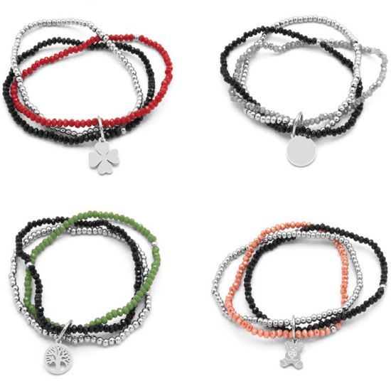 Immagine di BRACCIALE UOMO NAVIGARE 4pz ASSORTITI + SCATOLA REGALO