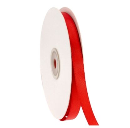 Immagine di NASTRI 10mm DOPPIO RASO 50mt ROSSO