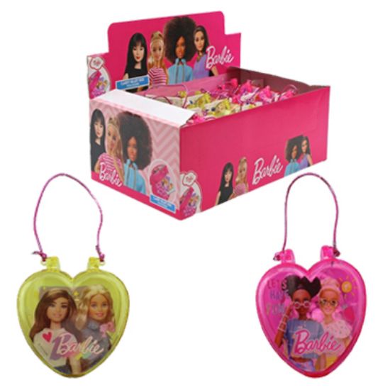 Immagine di CARAMELLE TOYS BORSA CUORE BARBIE 12pz 28gr CASA DEL DOLCE