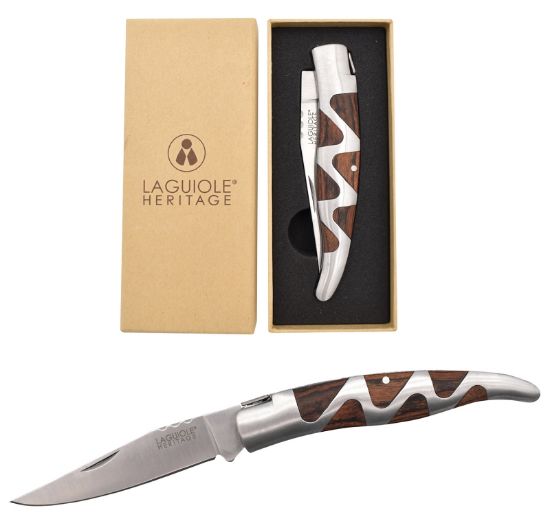 Picture of LAGUIOLE COLTELLI HERITAGE POCKET KNIFE ZEBRA 1pz