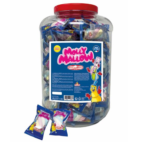 Immagine di CASA DEL DOLCE MARSHMALLOW 100pz MONO IN VASO 4gr