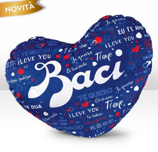 Immagine di BACI PERUGINA CUSCINO CUORE 6pz 75gr SAN VALENTINO 2025