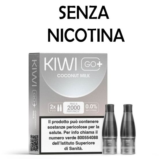 Picture of KIWI GO PLUS POD 1x2pz COCONUT MILK 2ml 0mg/ml - PL0014368 SENZA NICOTINA