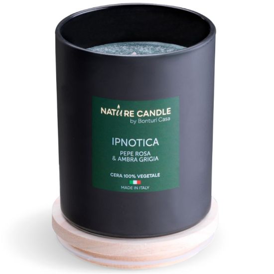 Immagine di CANDELA 200gr VEGETALE VETRO IPNOTICA ESSENZA