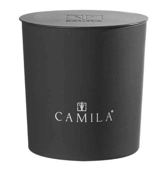 Picture of CANDELA 200gr D9H9cm OPACO NERO LIQUIRIZIA