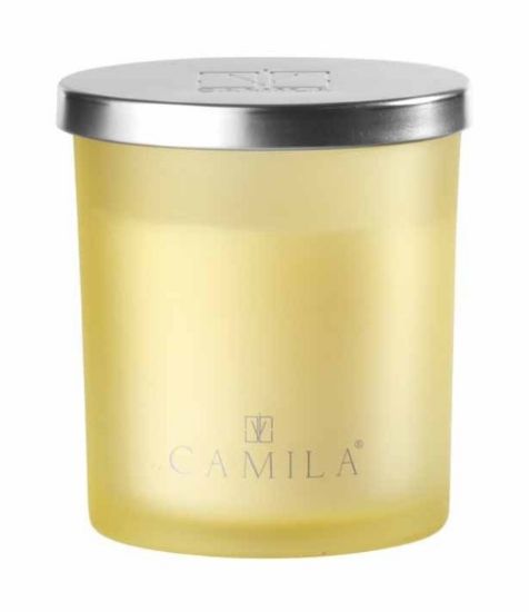 Immagine di CANDELA 140gr D8H8cm GIALLO LIMONE ZENZERO