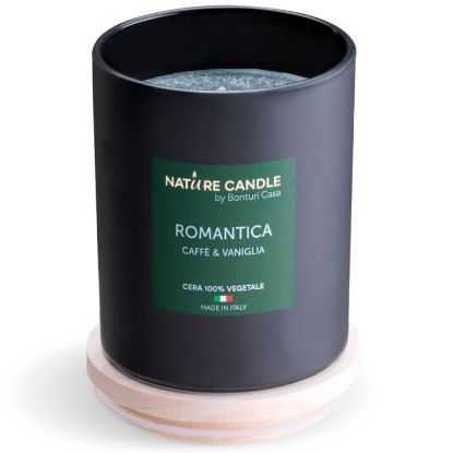 Picture of CANDELA 200gr VEGETALE VETRO ROMANTICA ESSENZA