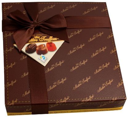 Picture of CIOCCOLATINI SCATOLA REGALO 200gr MISTO PRALINE BELGA - GUNZ