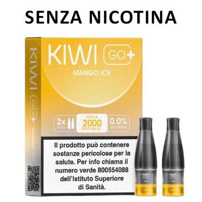 Picture of KIWI GO PLUS POD 1x2pz MANGO ICE 2ml 0mg/ml - PL0014377 SENZA NICOTINA