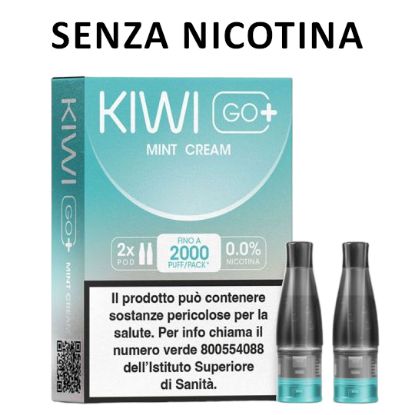 Picture of KIWI GO PLUS POD 1x2pz MINT CREAM 2ml 0mg/ml - PL0014384 SENZA NICOTINA