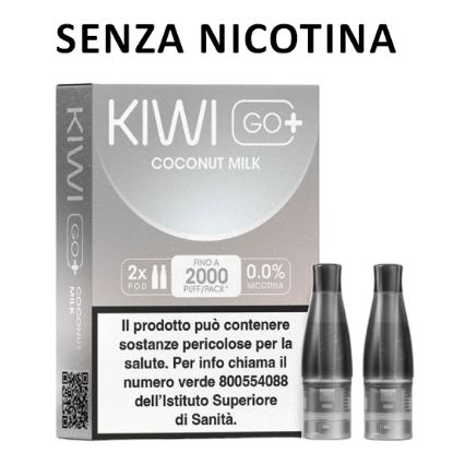 Picture of KIWI GO PLUS POD 1x2pz COCONUT MILK 2ml 0mg/ml - PL0014382 SENZA NICOTINA